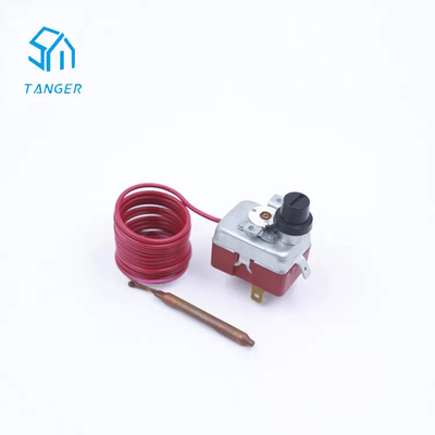 Ręczny reset rurki termostatu kapilary 16A 250V