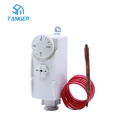 Termostat kapilarny z gorącą wodą z regulowanym elektronicznym różnicowym 16A 250V